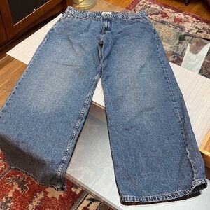 Motel Rocks 80s Low Rise Parallel Jeans,size 36  (UNISEX ) * read description.